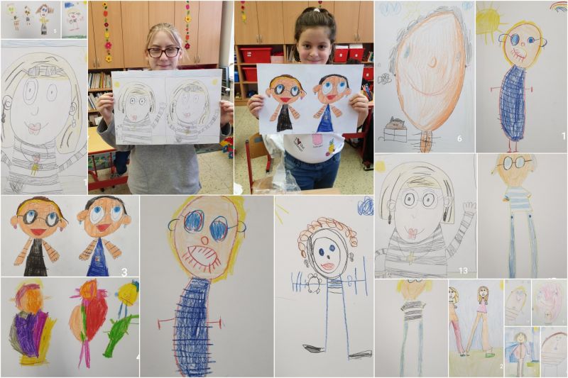 Výtvarná soutěž - Namaluj svoji učitelku