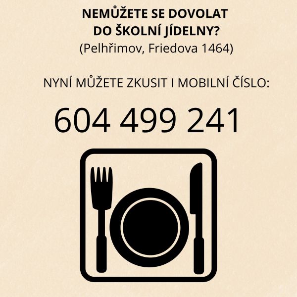 Jídelna - kontakt