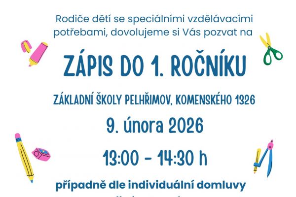 Zápis do ZŠ 2026